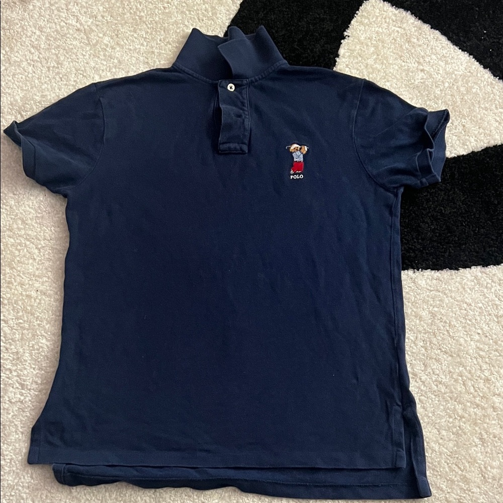 Polo by Ralph Lauren Dark Blue Men's Polo Shirt